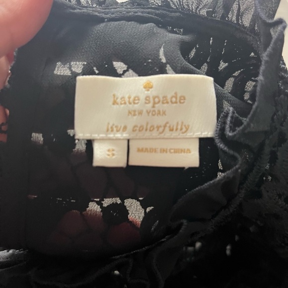 Kate Spade New York Lace‎ Bell-Sleeve Peplum Top - Picture 8 of 8